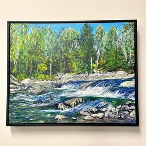Original ArtworkAcrylic Painting ~ Rapids